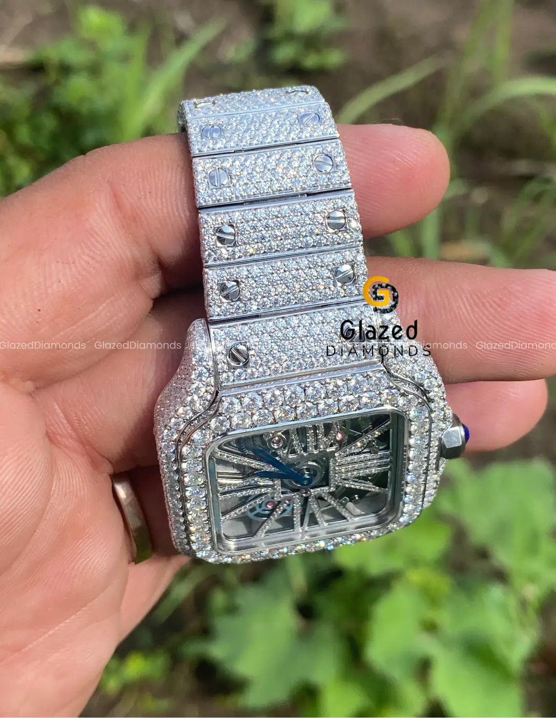 Skeleton Diamond Watch