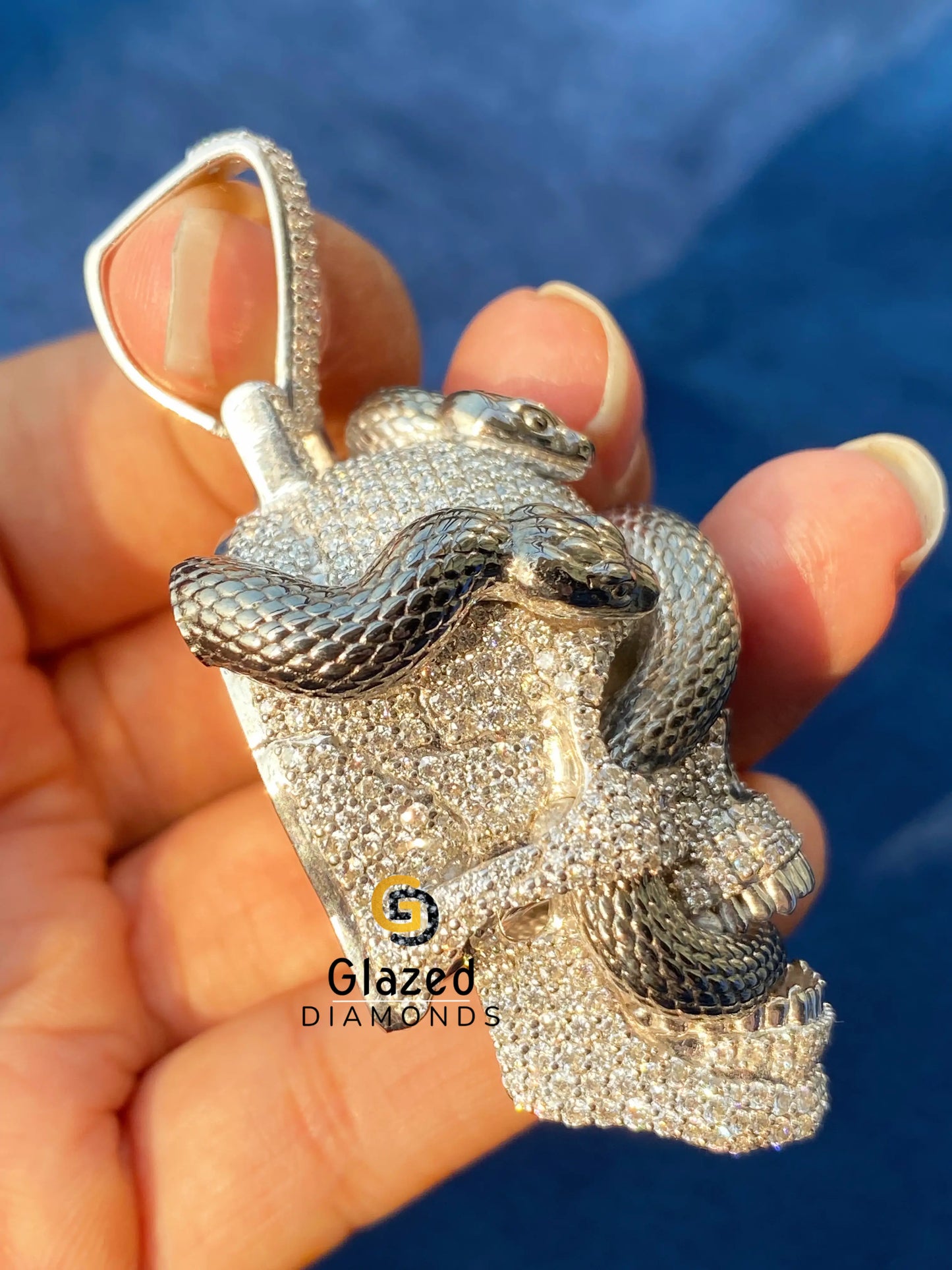 Skull Hip Hop Rapper Pendant