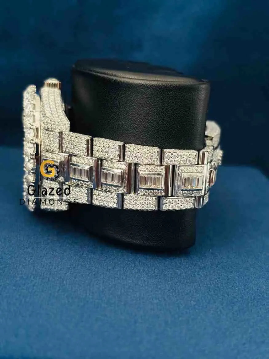 Sky Dweller Baguette Strap Hip Hop Watch