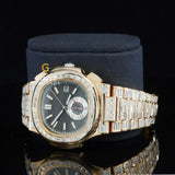 Sky Dweller Moissanite Watch Men's