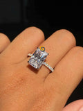 Solitaire Moissanite RIng 4