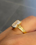 Solitaire Moissanite Ring For Her