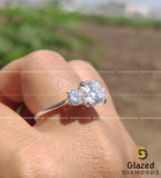Sparkle Moissanite Engagement Ring