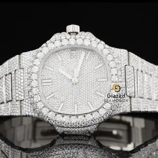 Squre Moissanite Watch