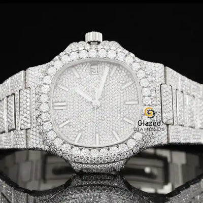 Squre Moissanite Watch