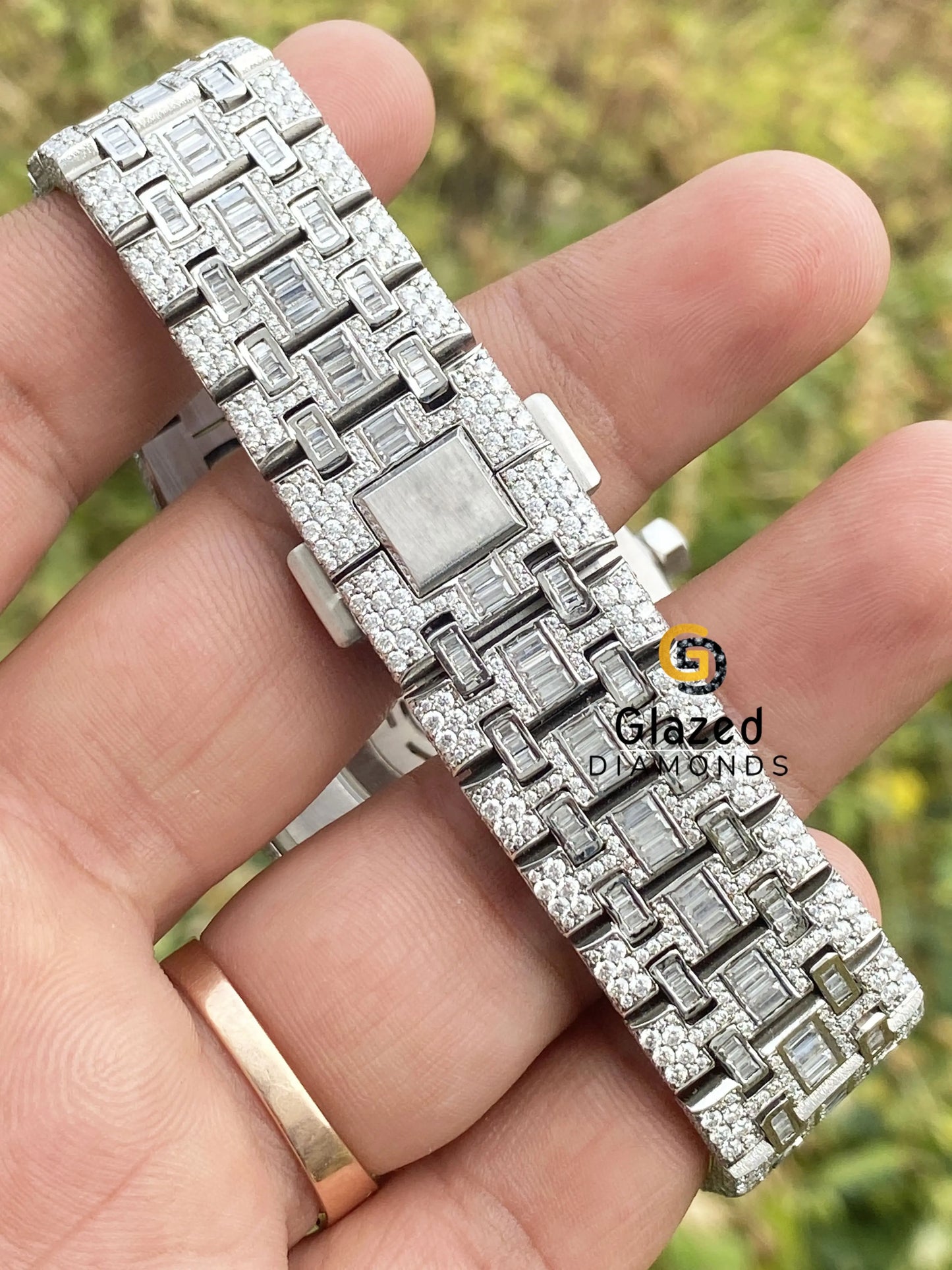 Stainless Steel HipHop Watch