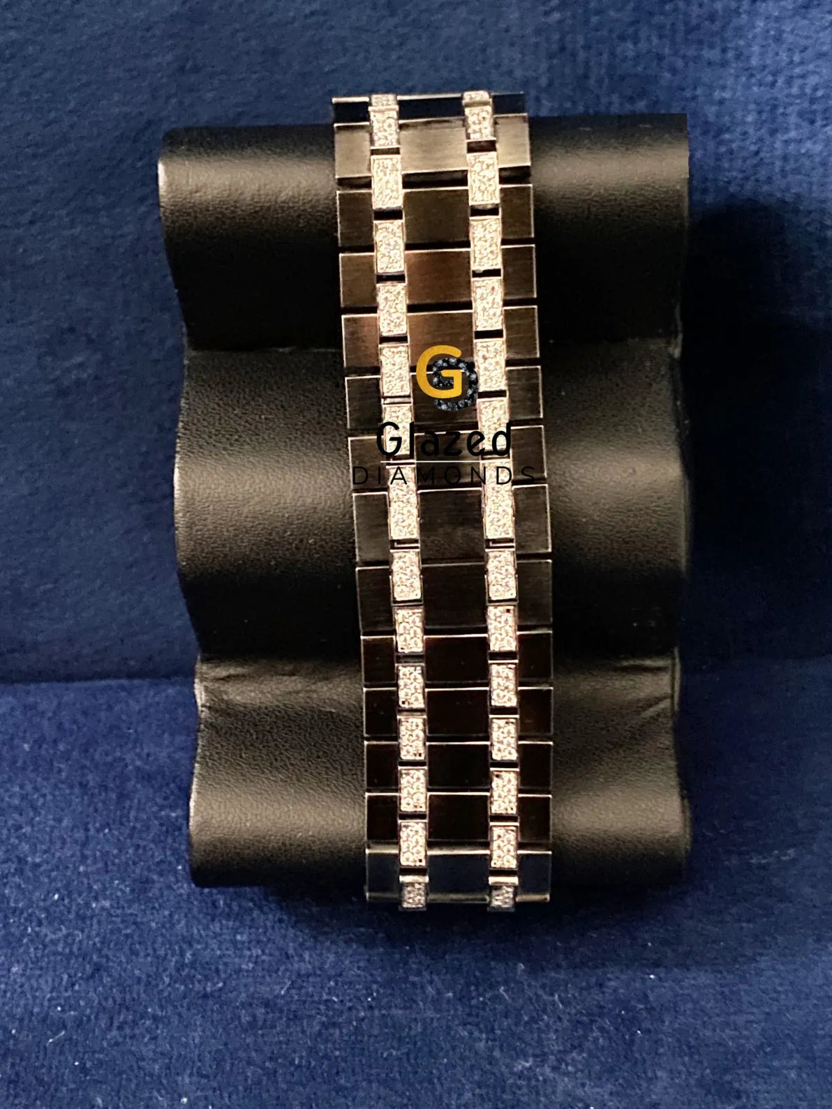 Stainless Steel Hip Hop Watch