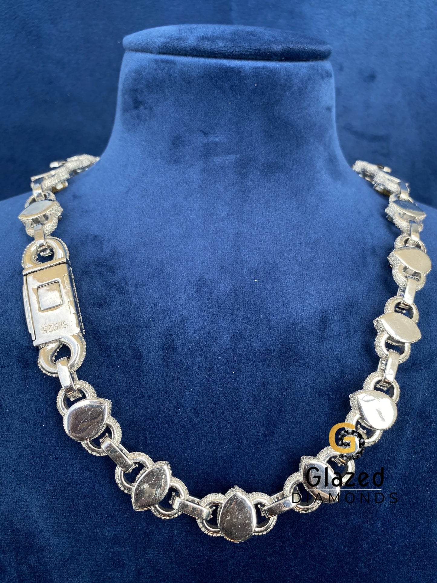 Studded Moissanite Luxury Chain