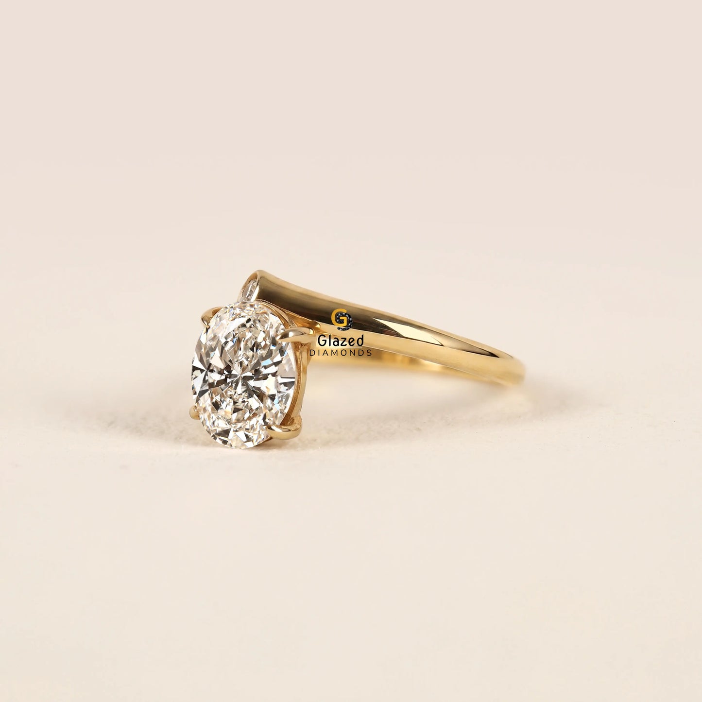 Surprise Lab Diamond Wedding Ring For Women