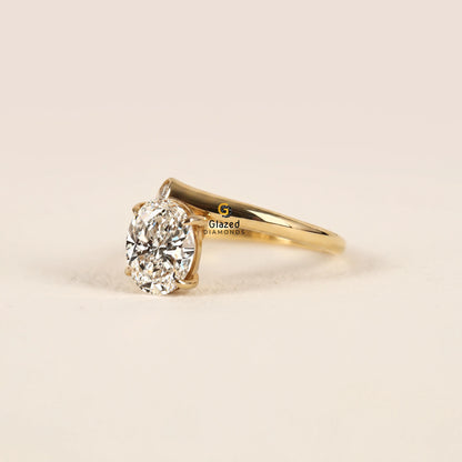 Surprise Lab Diamond Wedding Ring For Women
