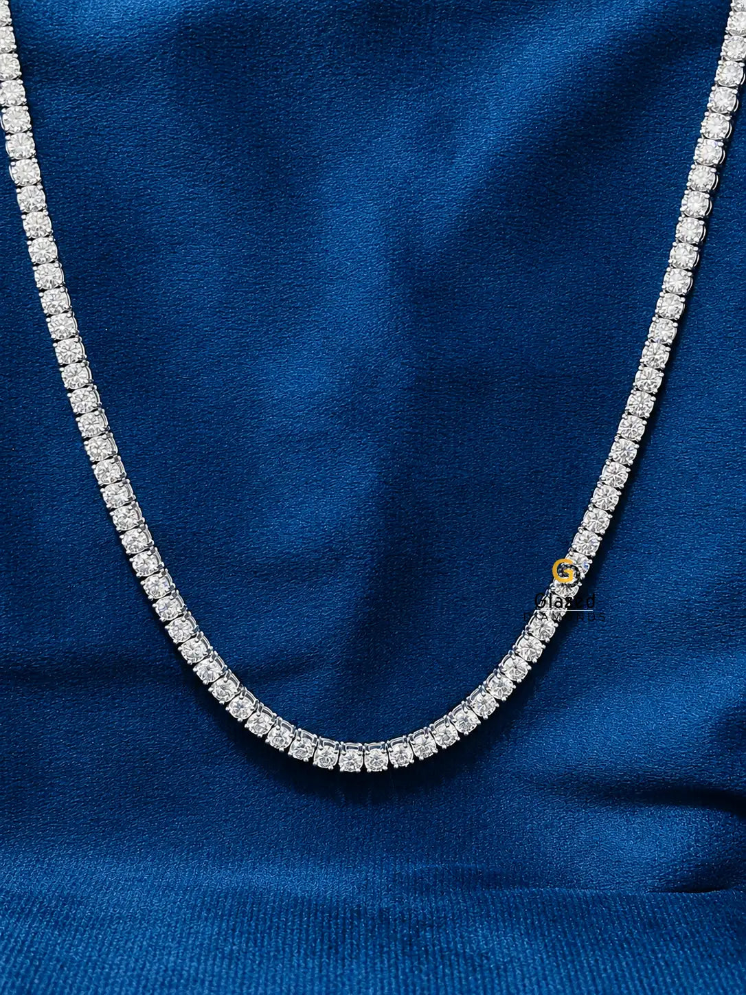 Tennis Chain and Moissanite Bracelet For Unisex