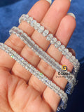 Tennis Link VVS Moissanite Hip Hop Bracelet