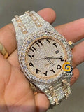 Tow Tone Moissanite Watch