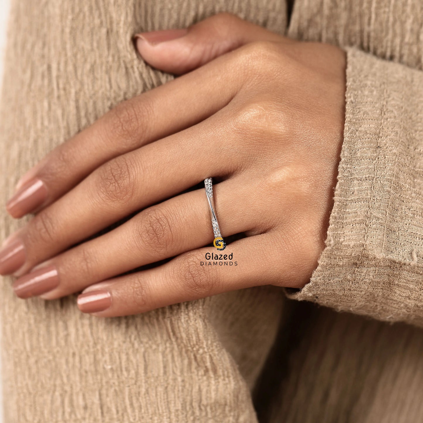 Twisted Rope Stacking Ring