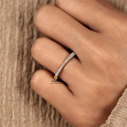 Twisted Rope Stacking Ring For Women