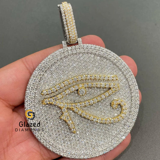 VVS1 Moissanite Eye of RaPendant