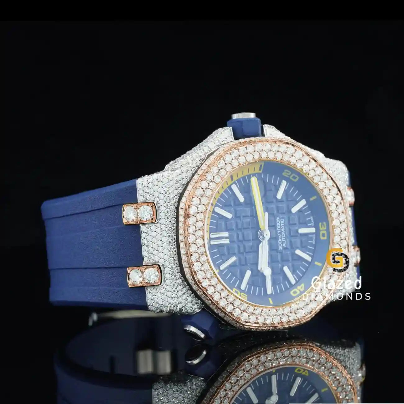 VVS Blue Strap Watch