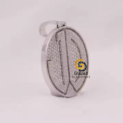 VVS Customized Moissanite Hip Hop Pendant