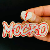 VVS Diamond Letter Name Pendant