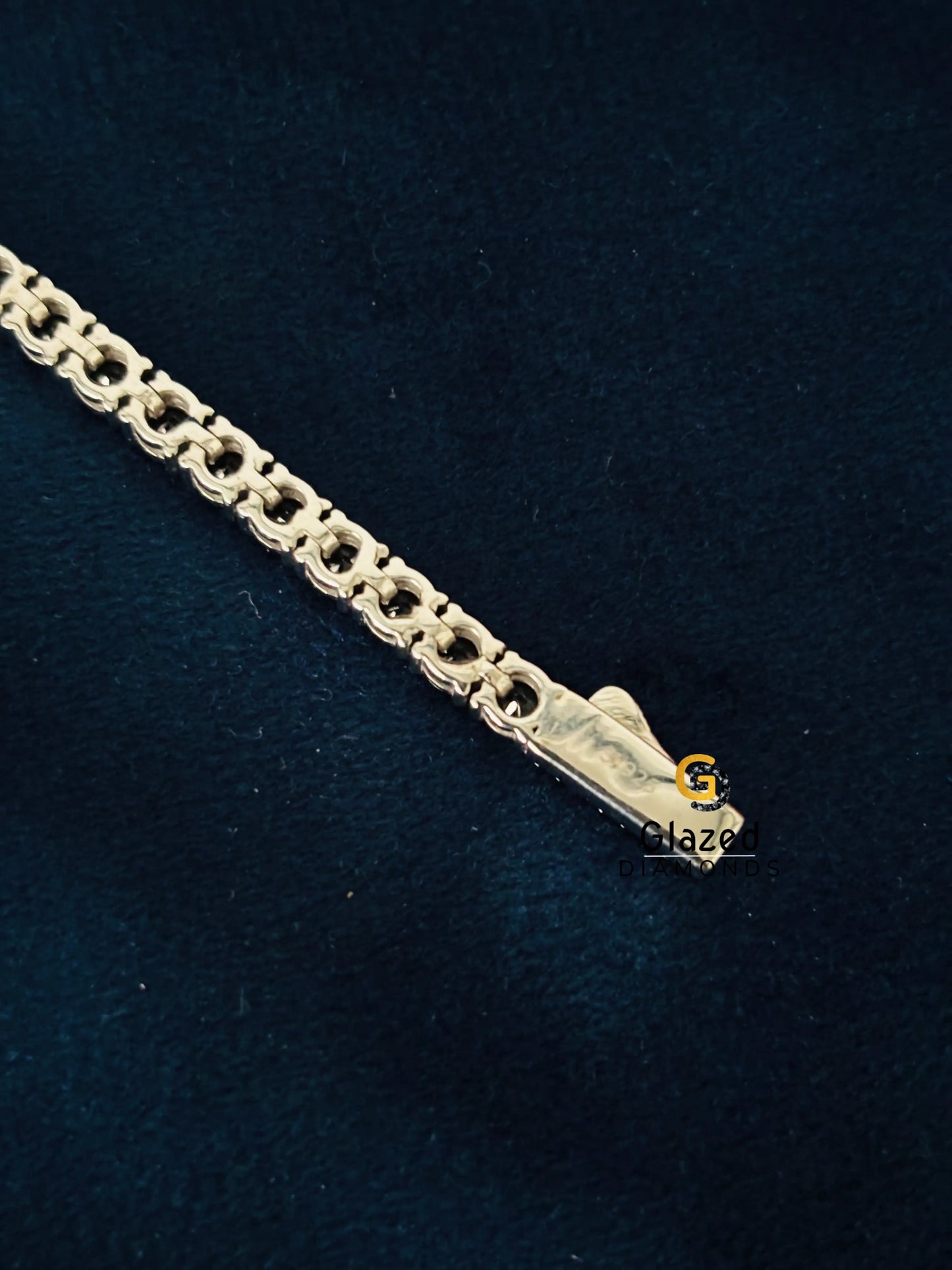 VVS Moissanite Black Tennis Hip Hop Bracelet For Women