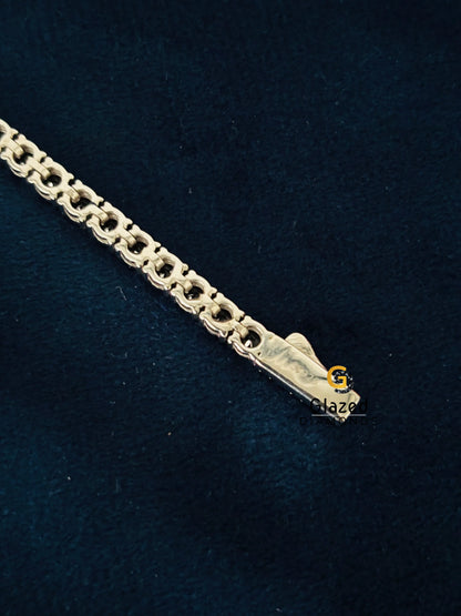 VVS Moissanite Black Tennis Hip Hop Bracelet For Women