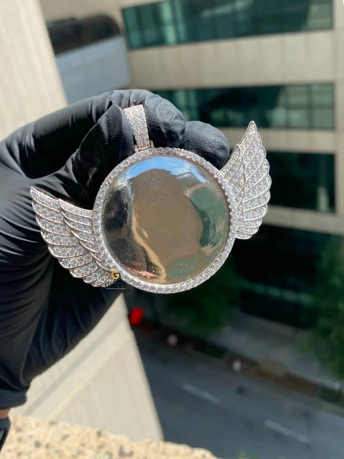 VVS Moissanite Custom Picture pendant