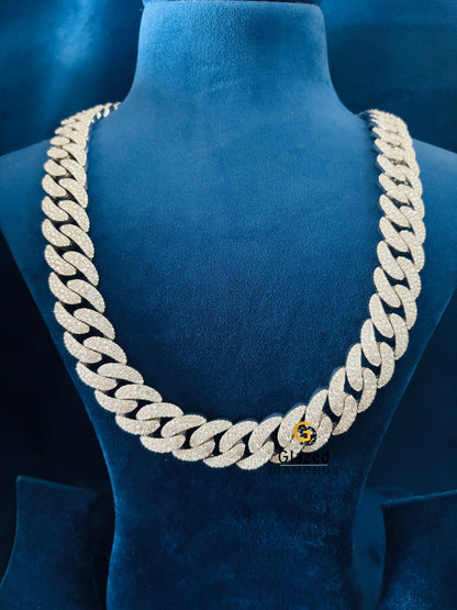 VVS Moissanite Diamond Iced Out Chain
