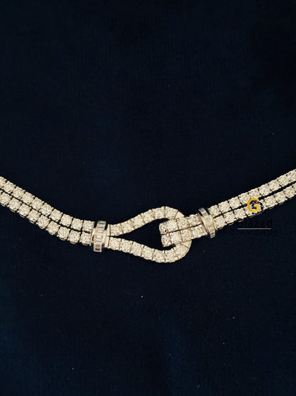 VVS Moissanite Diamond Necklace