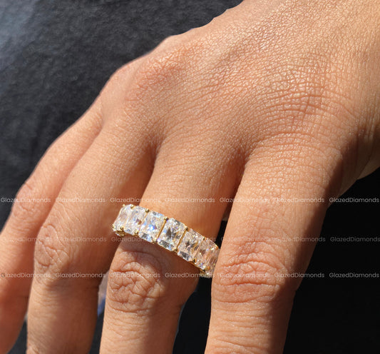 VVS Moissanite Eternity Band