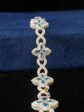 VVS Moissanite Fully Iced Out Diamond Studded Bracelet
