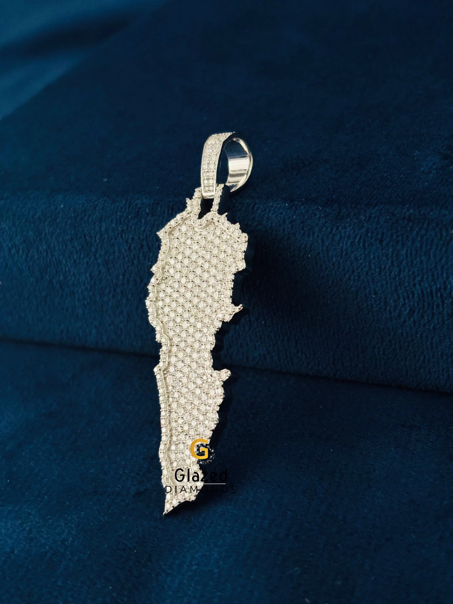 VVS Moissanite Hip Hop Bust Down Pendant