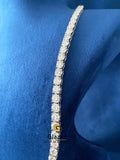 VVS Moissanite Hip Hop Tennis Link Chain