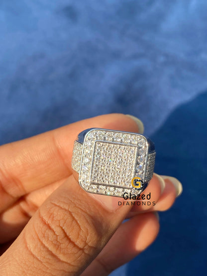 VVS Moissanite Iced Out Hip Hop Ring