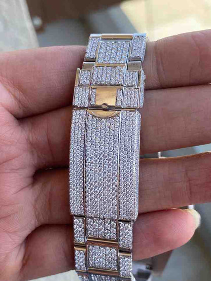 VVS Moissanite Iced Out Watch