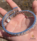 VVS Moissanite Open Diamond Cuff Bracelet