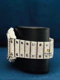 VVs Roman Dial Round Moisasnite Diamond Studded Watch
