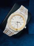 VVs Round Moissanite D Colorless Hip Hop Watch