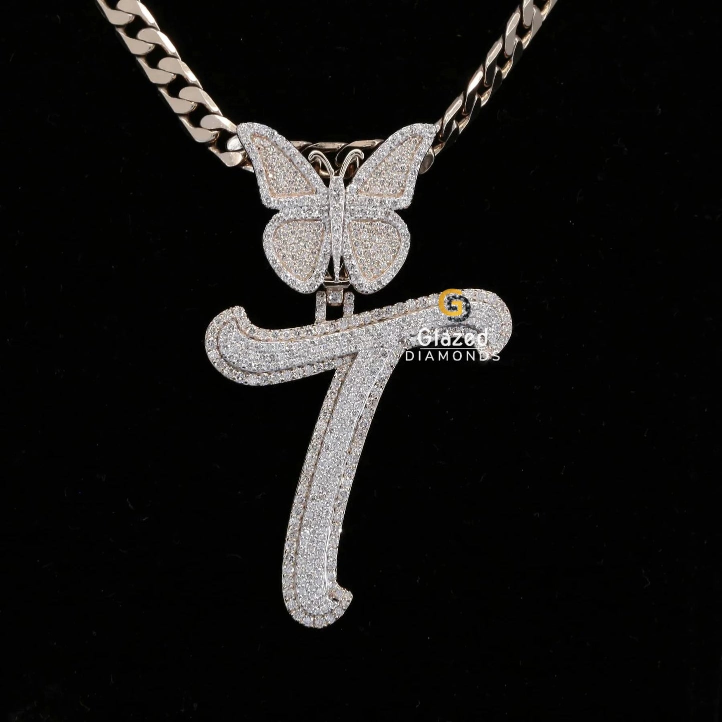 Women Bust Down Diamond Pendant