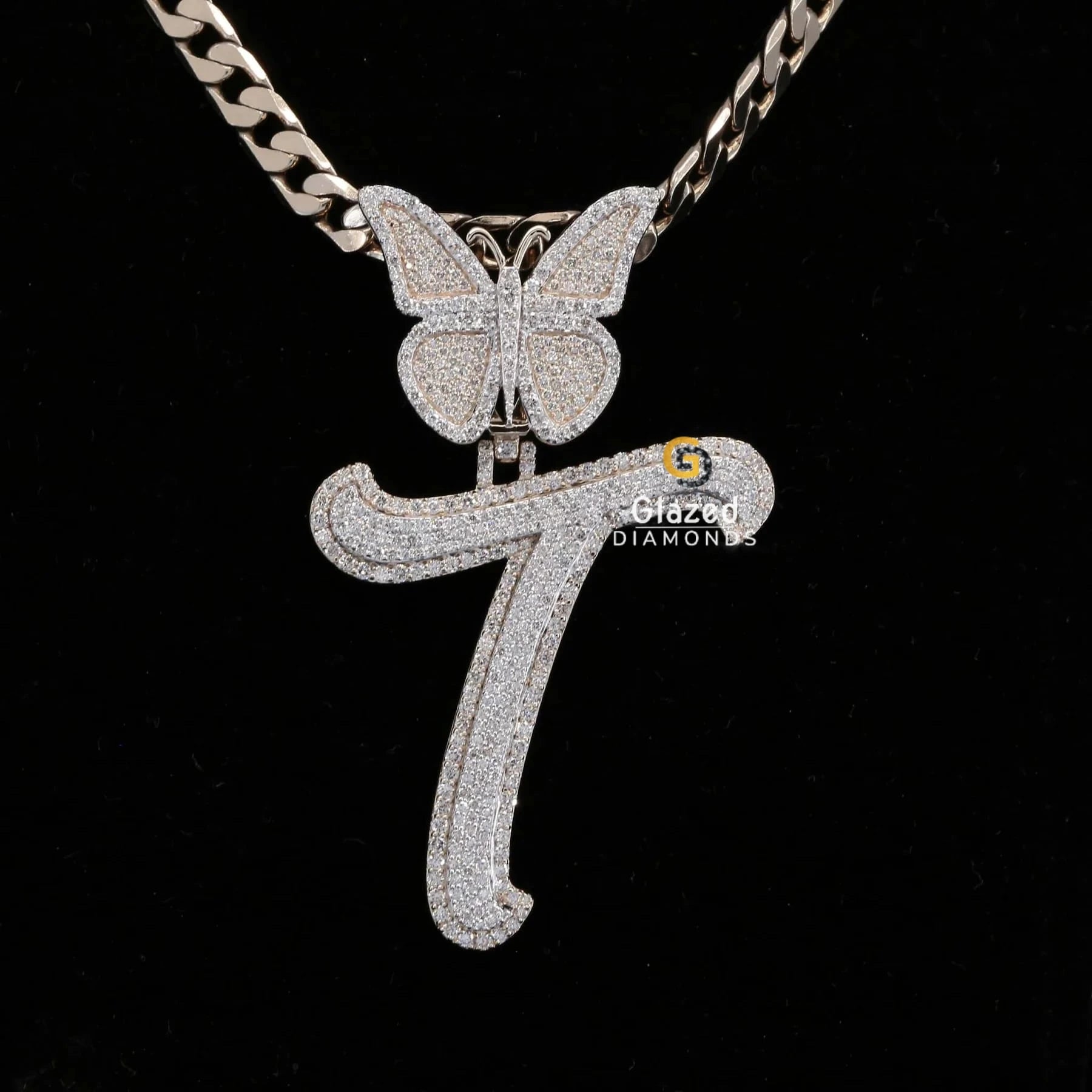 Women Bust Down Diamond Pendant