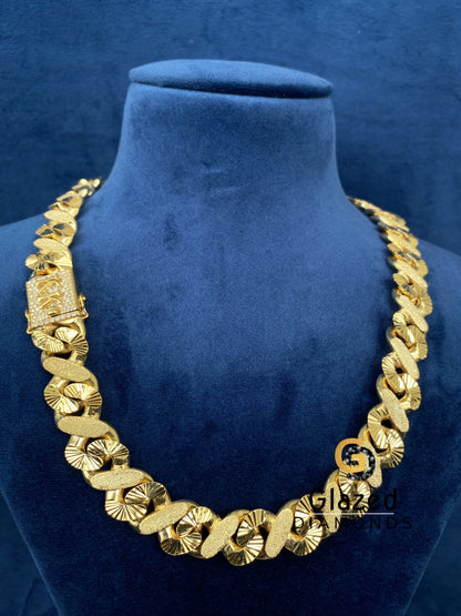 Yellow Gold Plated Dust Chain