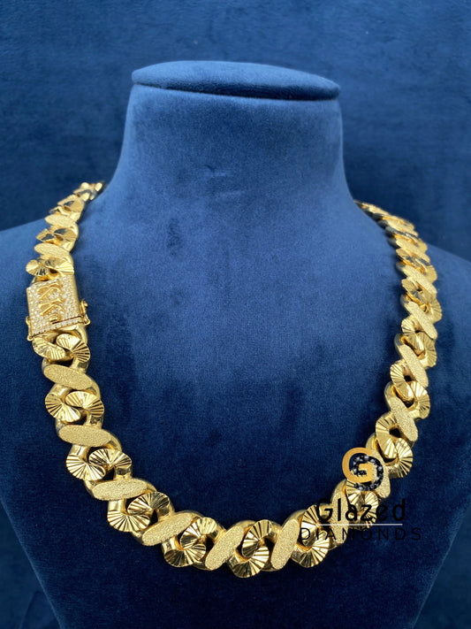 Yellow Gold Plated Dust Chain