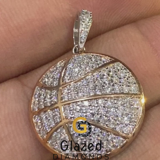 TwoToneDiamondPendantForHim